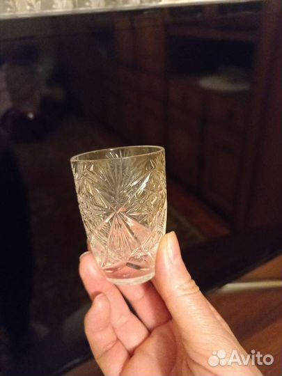 Хрустальные стопки