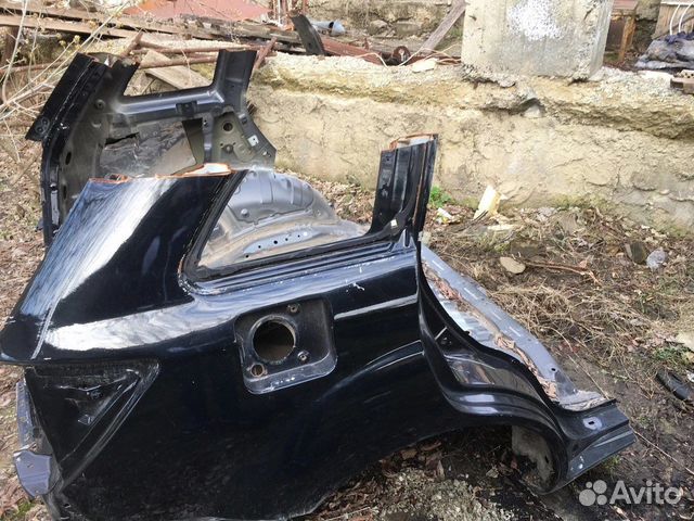 Задняя часть с крыльями Lifan X60