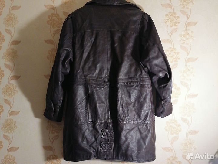 Куртка натуральная кожа на переделку 54рр