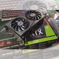 Видеокарта Gigabyte RTX3060 windforce OC-12GD