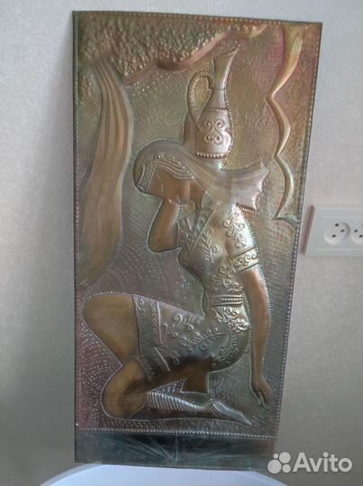 Картина чеканка СССР