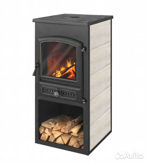 Камин этна (бкд) с плитой 