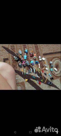 Лего детали и фегурки