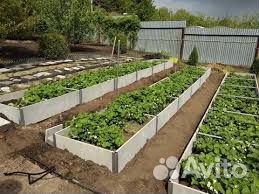 Грядки из шифера эко. чистые 1.5-3м*0,03*0.8-10мм