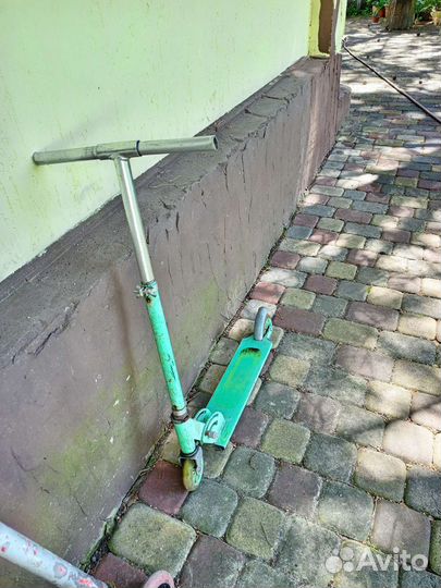 Самокат детский двухколесный бу