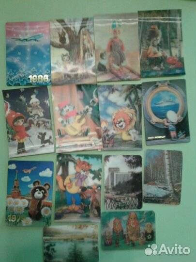 Коллекция карманных календарей