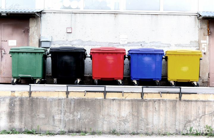 Пластиковый контейнер 1100л. Арт. 3690