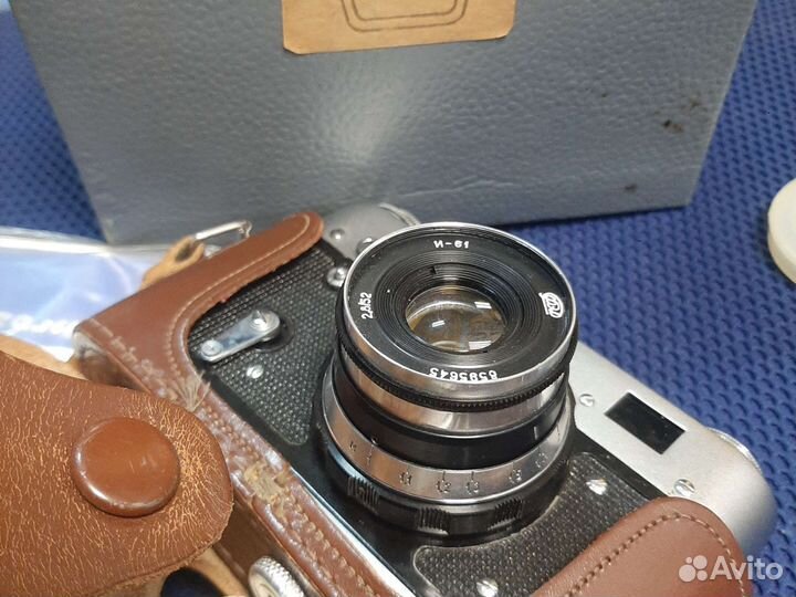 Пленочный фотоаппарат фэд 3л 1973 г. вып