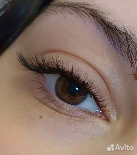 Наращивание ресниц на дому