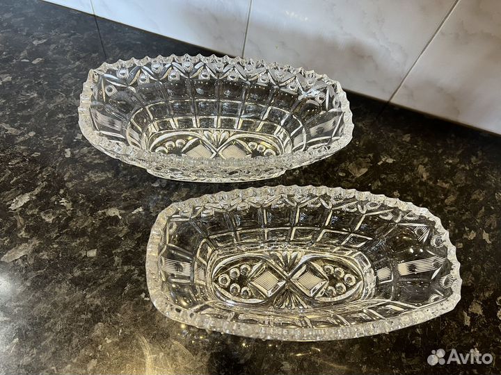 Ваза хрустальная СССР