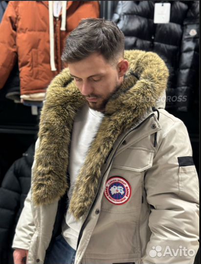 Canada goose парка зимняя