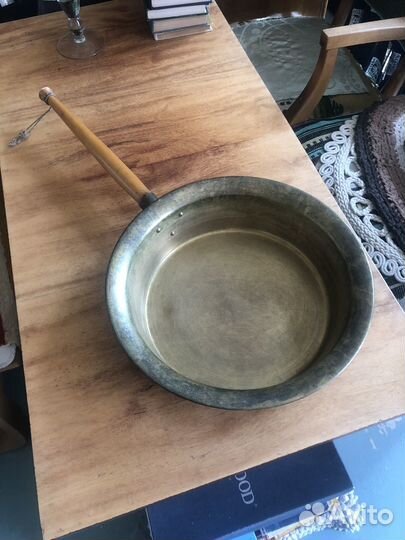 Таз латунный для варки варенья СССР