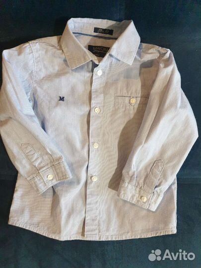 Рубашка для мальчика 80-86