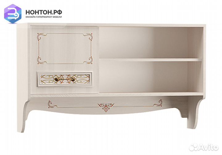 Полка Флоренция 10.119 ясень анкор