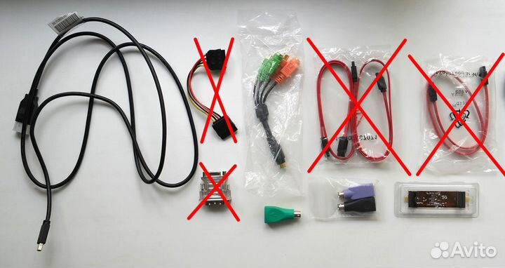 Кабели, провода, переходники для компьютера