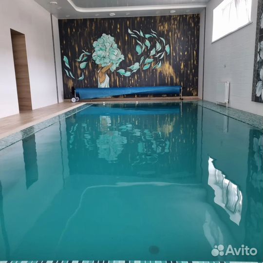 Баня с бассейном