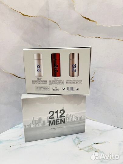 Набор Carolina Herrera 212 MEN 3x30ml