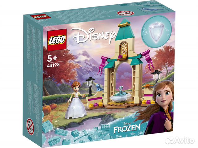 Новый Lego Disney Frozen 43198 Двор замка Анны