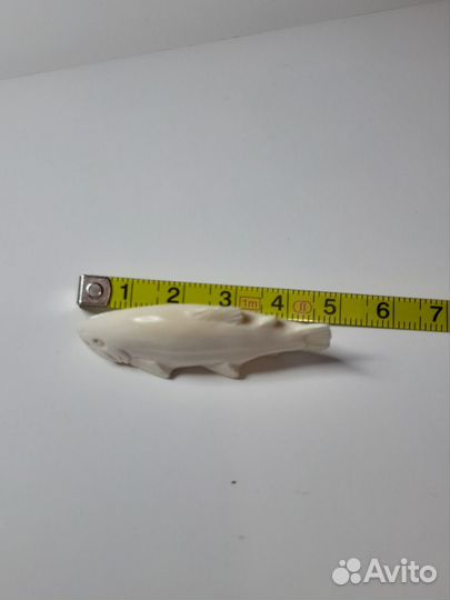 Бивень мамонта кулон Рыба