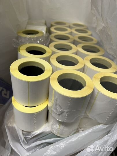 Термоэтикетки 58х40 самоклеящиеся