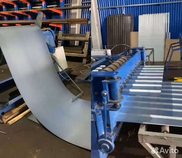 Линия для изготовления профильного листа