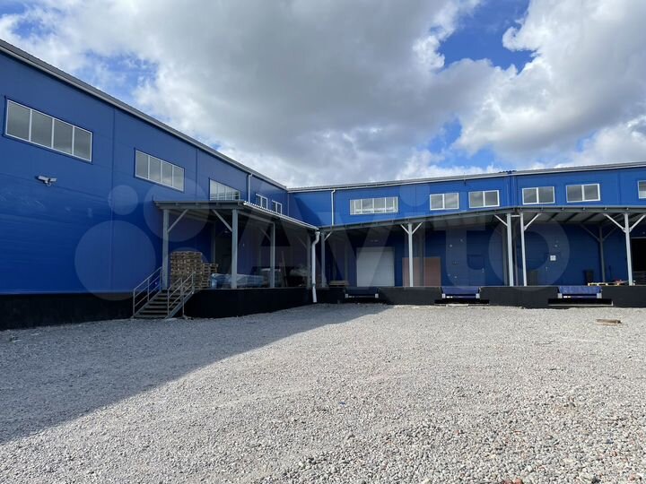 Новый отапливаемый склад 1300 кв м с пандусом