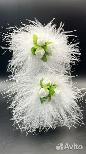 Бант, бантик, заколка ручной работы для волос