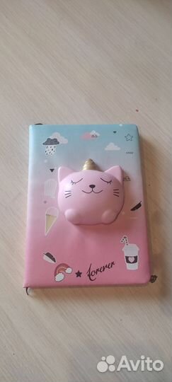 Блокнот со сквишем