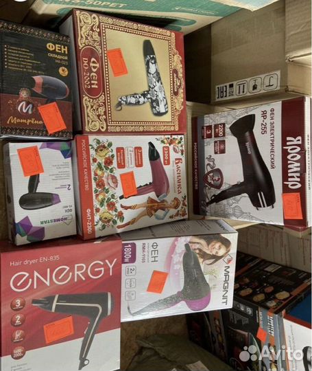 Фен и щипцы для волос