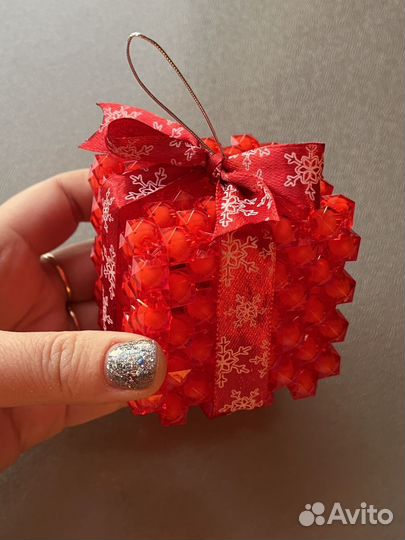 Елочные игрушки ручной работы