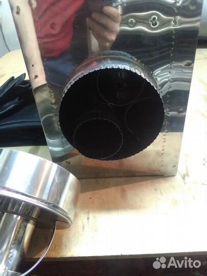 Печка нержавейка для бани походной мобильной