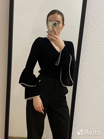 Блуза черная