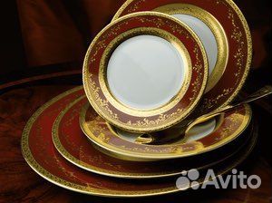 Набор столовой посуды Zepter Royal Gold Bordeaux