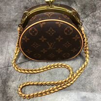 Сумка кошелек Louis Vuitton винтаж из кожи канва