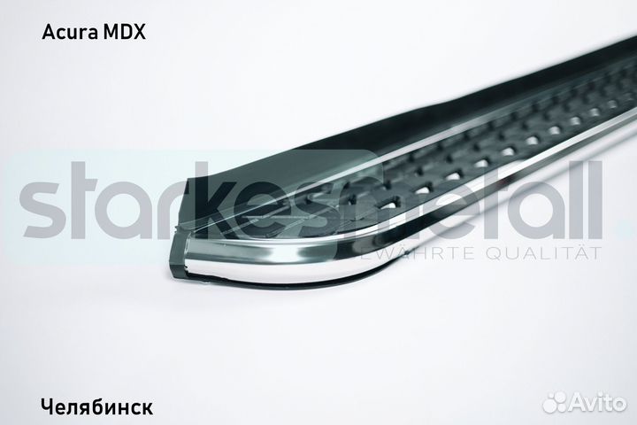 Пороги подножки Acura MDX Classik