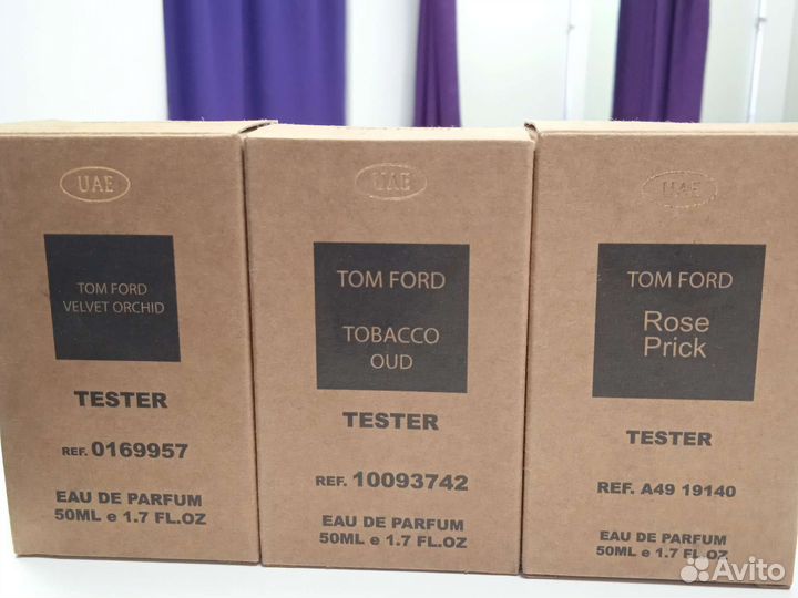 Духи мужские тестера