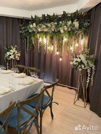 Свадебный декор президиум от пяти тысяч