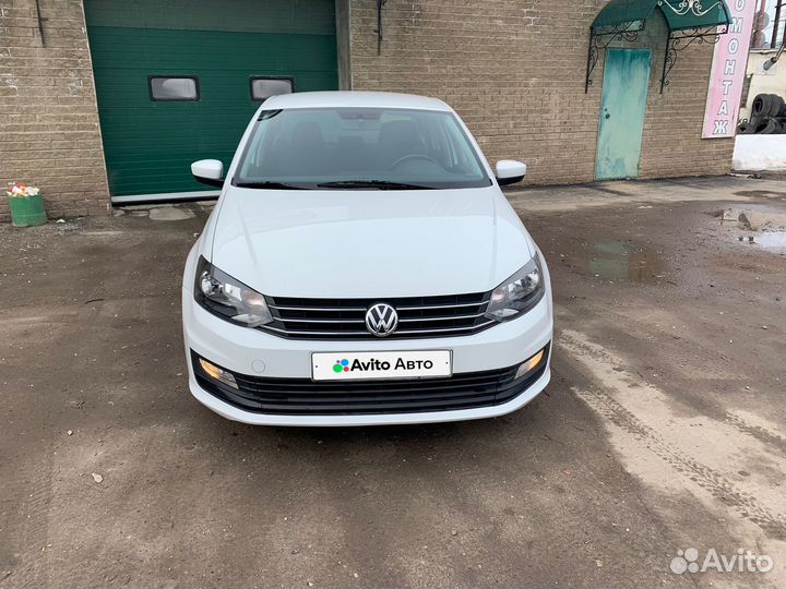 Volkswagen Polo 1.6 AT, 2019, 89 500 км