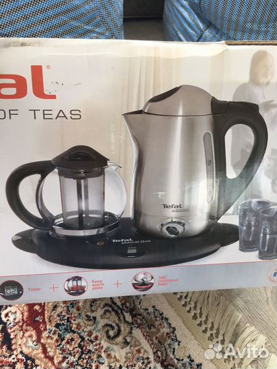 Чайник электрический tefal и заварочник