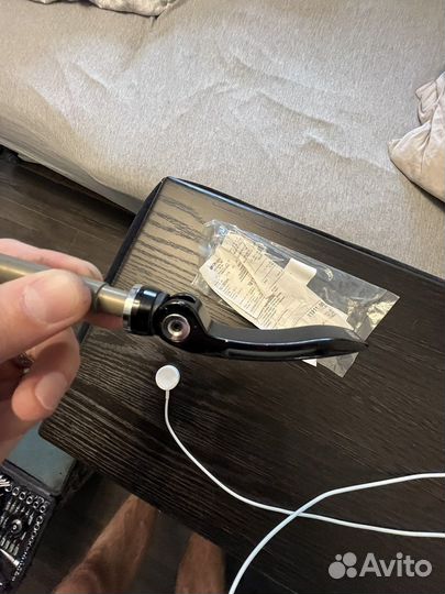 Ось-переходник c эксцентриком с12 на 10