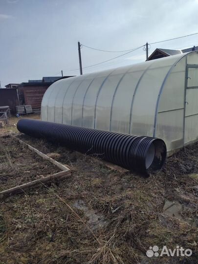 Труба гофрированная двустенная