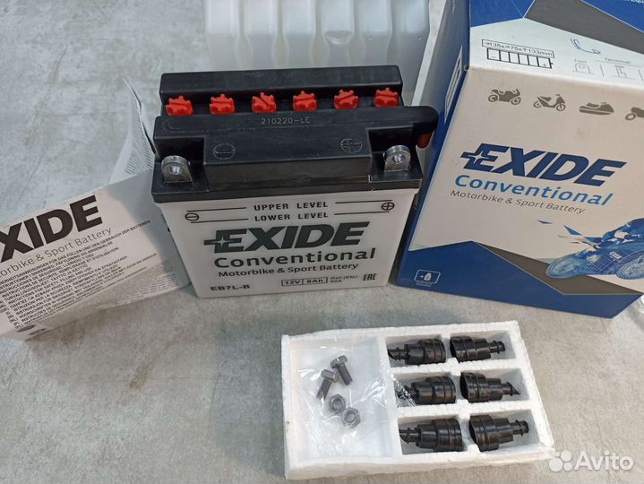 Аккумуляторы exide 8Ah