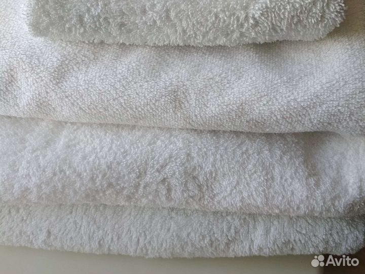 Полотенца белые комплект(4шт)
