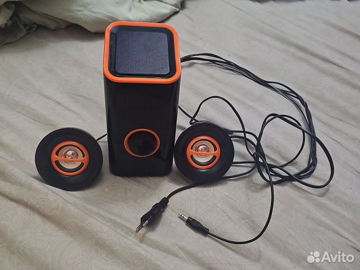 Колонки активная система defender