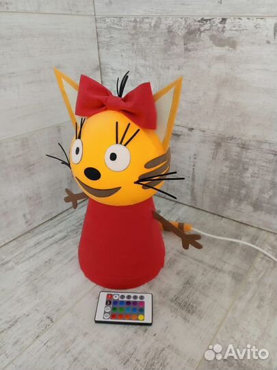 Ночник «Карамелька» (фоамиран)