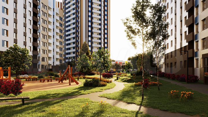 1-к. квартира, 34,8 м², 3/9 эт.