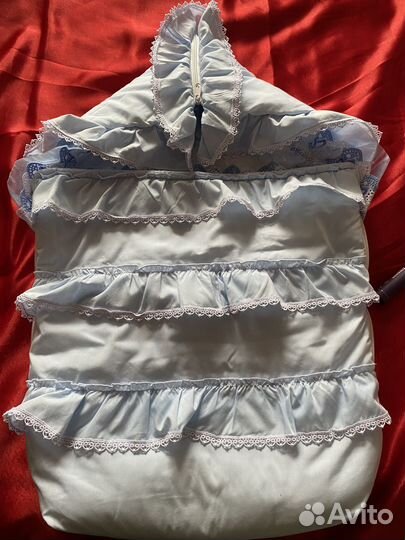 Конверт на выписку для мальчика зима