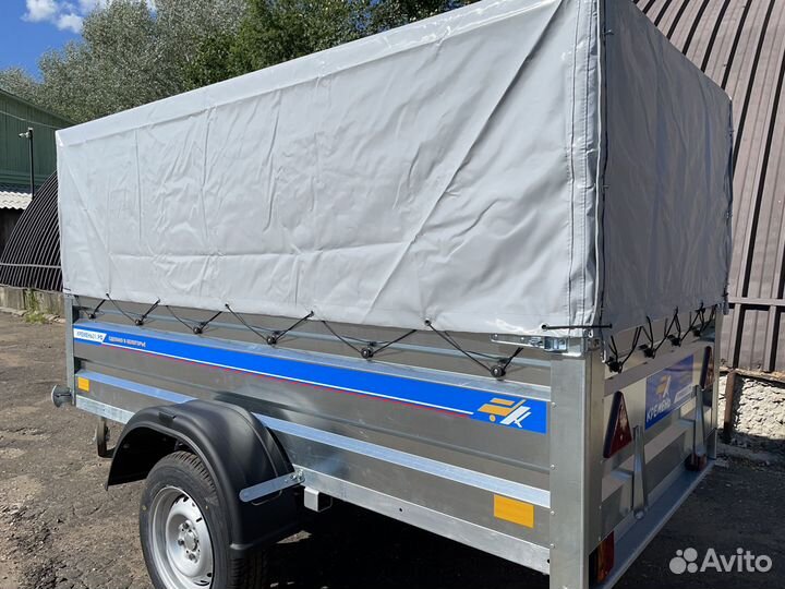 Прицеп легковой оцинкованный самосвал 2.25х1.3