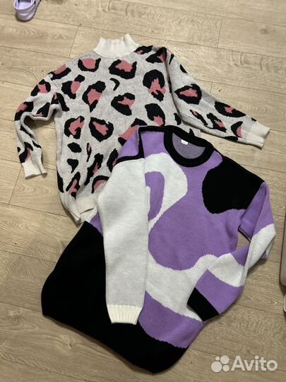 Свитера оверсайз