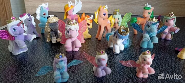 Лошадки принцессы,велюр